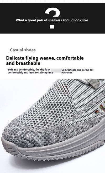 Zapatos Deportivos Casuales Transpirables para Hombre Talla Grande - Image 14