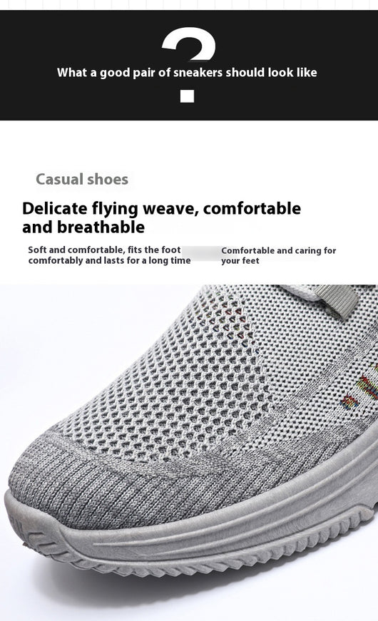 Zapatos Deportivos Casuales Transpirables para Hombre Talla Grande - Image 14