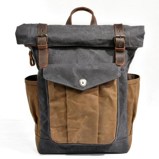Mochila de Viaje en Lona - Diseño Minimalista y Funcional - Image 7