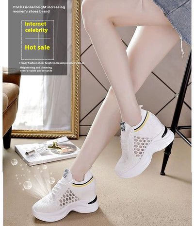 Tenis Deportivos para Mujer con Plantilla Elevadora Transpirable y Efecto Adelgazante - Image 14