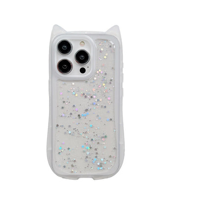 Funda para Celular con Orejas de Gato 3D y Purpurina Epoxi - Image 5