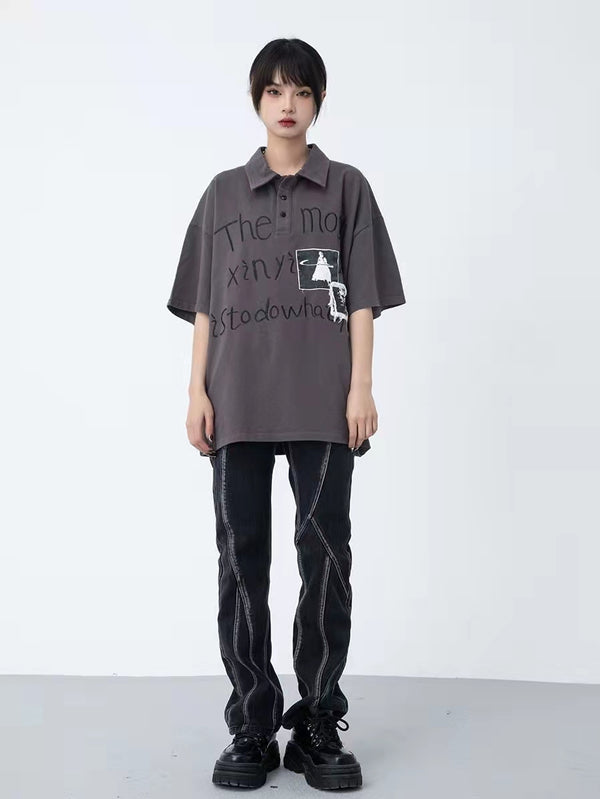 Pantalones Vaqueros Retro Micro Acampanados Hombre - Estilo Urban Vintage