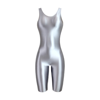 Pantalón Deportivo Ajustado Brillante de Cinco Puntos para Mujer - Image 24