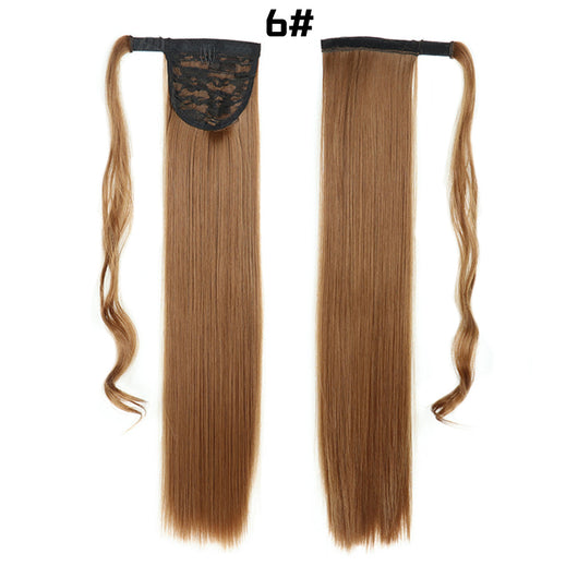 Cola de Caballo Extensible con Velcro - Cabello Liso Europeo - Image 27