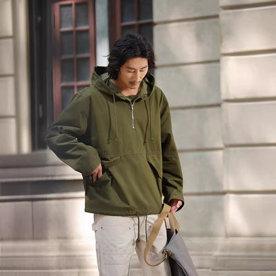 Parka Táctica con Capucha Camuflaje - Abrigo Impermeable para Aventuras