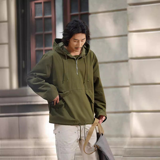Parka Táctica con Capucha Camuflaje - Abrigo Impermeable para Aventuras