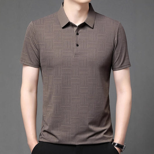 Polo Slim Fit Transpirable con Solapa - Elegancia Moderna para Hombre - Image 2
