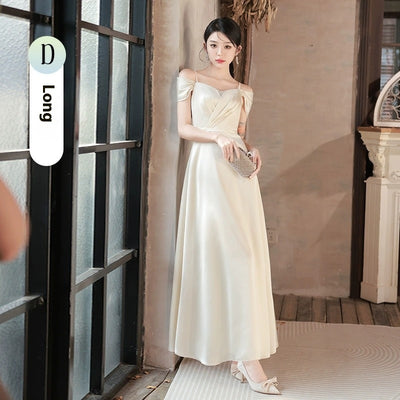 Vestido de Champagne Nicho Lujo para Verano - Image 9