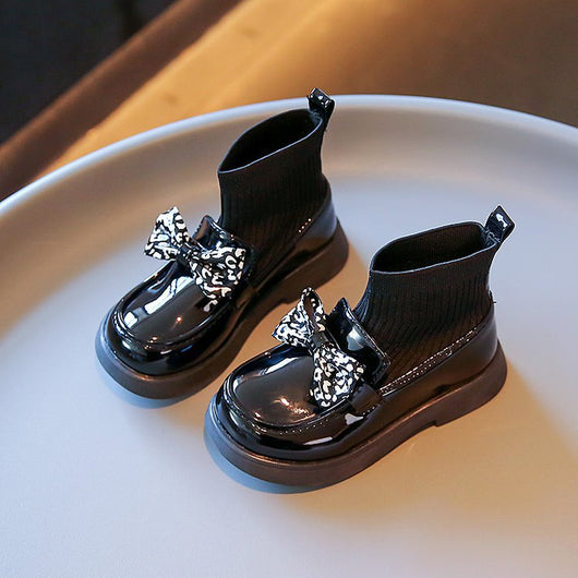 Botas Escolares de Cuero para Niñas - Calzado Casual Otoño Invierno - Image 8