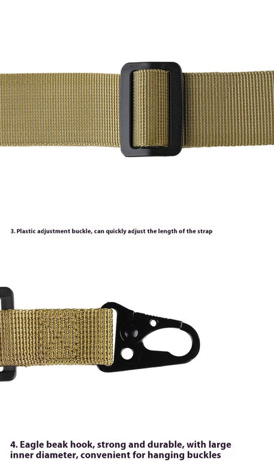 Bolsa Táctica Crossbody de Nylon Resistente para Aventuras - Image 9