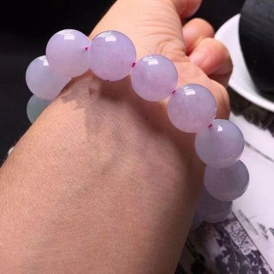 Pulsera de Jade Violeta Efecto Hielo - Image 6
