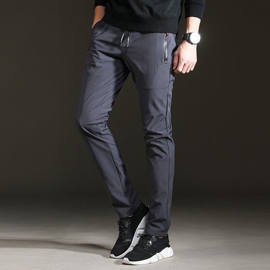 Pantalones Jogger Slim Hombre Estilo Moderno Corte Cropped - Image 3