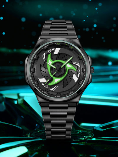 Reloj Deportivo de Acero Inoxidable con Bisel Giratorio y Esfera de Cuarzo - Image 21