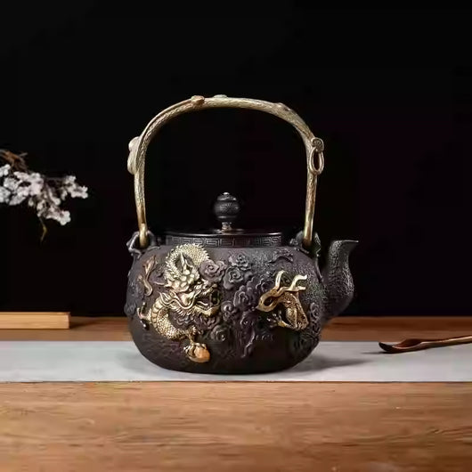 Tetera de Hierro Fundido Artesanal con Técnica de Colada Perdida - Image 18