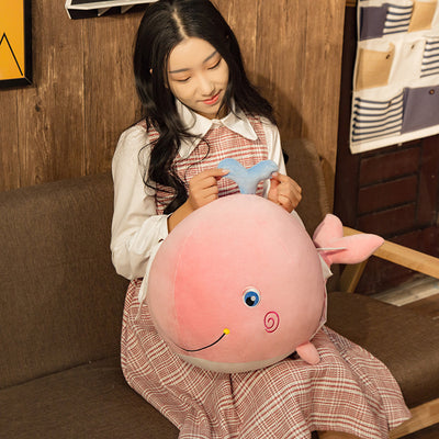Peluche Ballena y Delfín Suave - Almohada Abrazable para Niños - Image 9