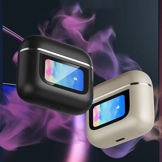 Auriculares Bluetooth con Cancelación de Ruido y Pantalla Táctil
