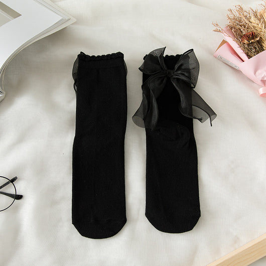 Calcetines Soft Girl de Satén y Encaje Lolita - Image 14