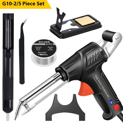 Kit Profesional de Soldadura con Pistola y Luz LED - Image 5