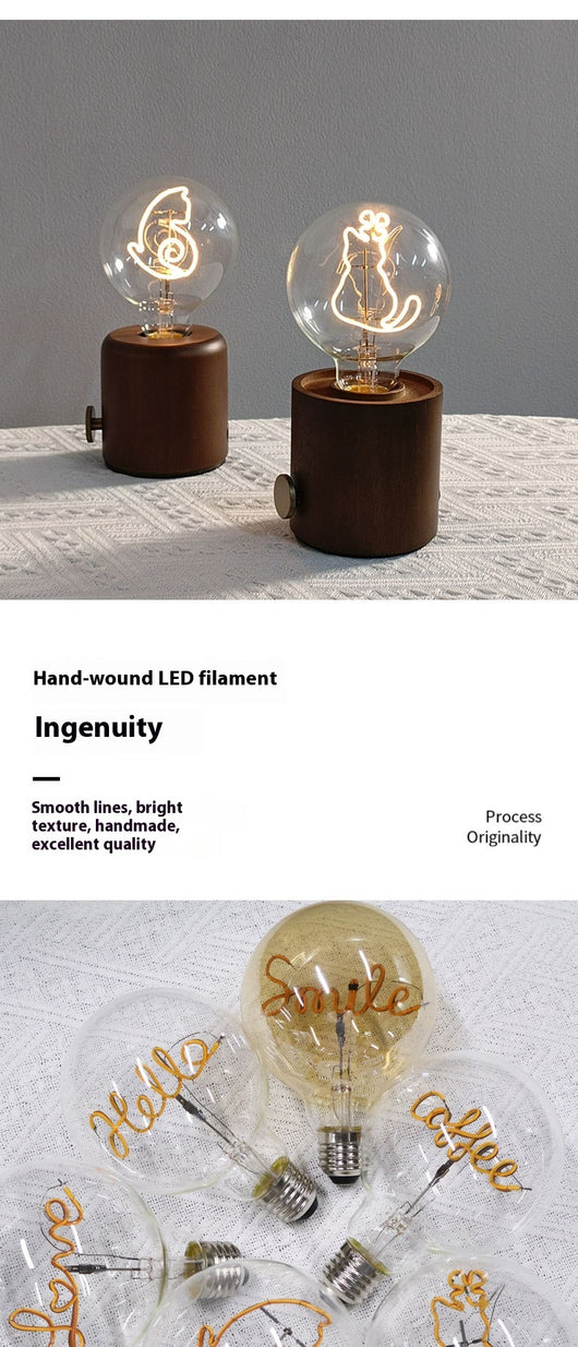 Lámpara Gato para Mesita de Noche - Recargable y Portátil - Image 7