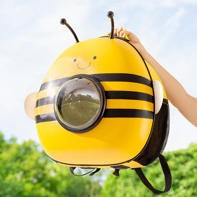 Mochila Transportadora Espacial 3D para Mascotas con Diseño de Abeja - Image 2