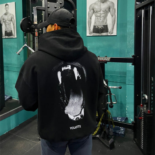 Playera Deportiva de Algodón con Cierre y Manga Larga - Image 2