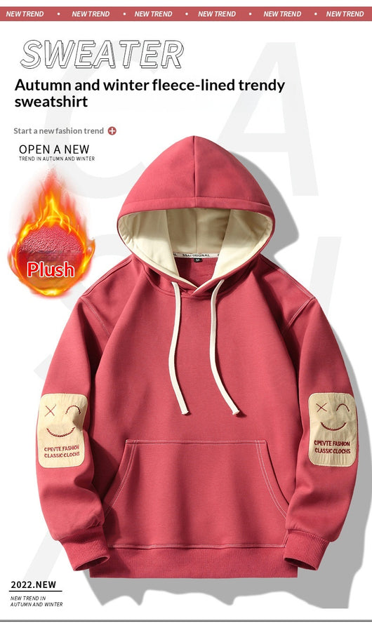 Sudadera de Algodón para Hombre con Forro Polar y Corte Holgado - Image 13