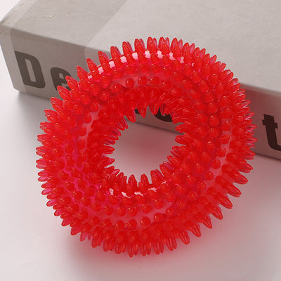 Pelota Sensorial Espinuda con Sonido para Perros - Image 8