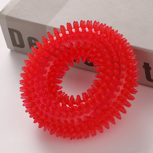 Pelota Sensorial Espinuda con Sonido para Perros - Image 8