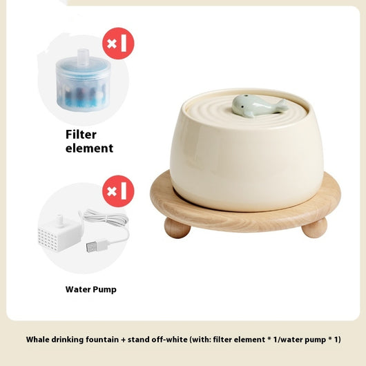 Fuente Automática de Agua Circulante para Gatos con Filtro Cerámico - Image 8