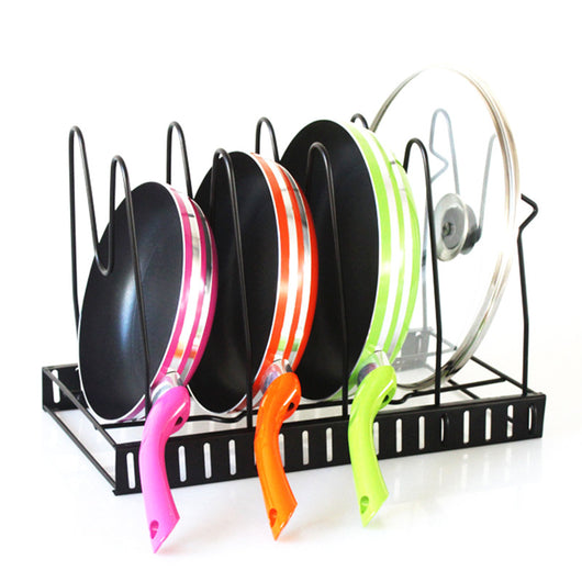 Organizador Extensible de Ollas y Sartenes Multicapa de Metal - Image 10