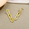 Aretes de Plata Pura Estilo Minimalista Moderno