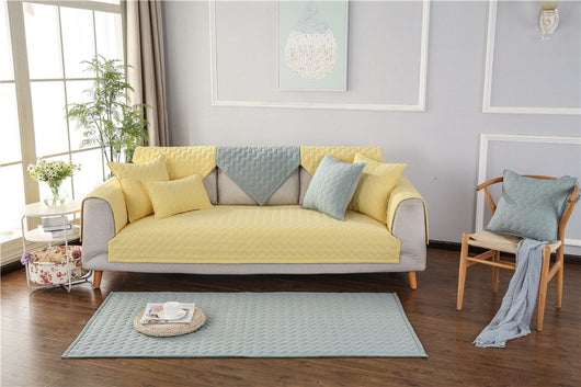 Cojín Acolchado de Algodón Cuatro Estaciones Antideslizante - Image 9