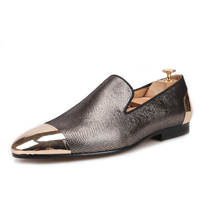 Mocasines de Cuero Oveja con Hebilla Metálica para Hombre - Image 9