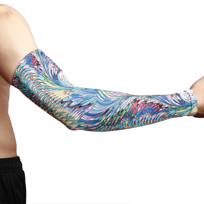 Manga de Protección Solar Peacock para Ciclismo y Actividades Outdoor - Image 11