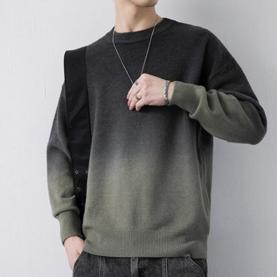 Suéter Holgado de Cuello Redondo para Hombre - Image 3