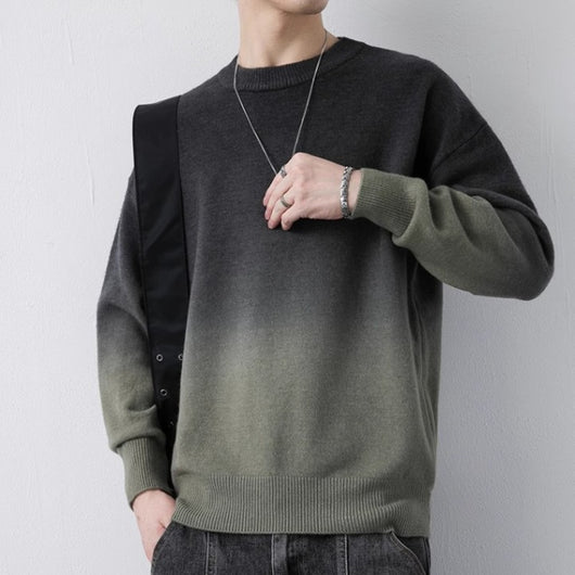 Suéter Holgado de Cuello Redondo para Hombre - Image 3