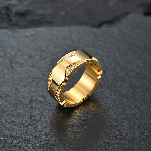 Anillos de Pareja para Compromiso y Matrimonio - Diseño Hipster Moderno - Image 10