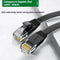 Seis Gigabit Preto Plano Floss 0,5 M