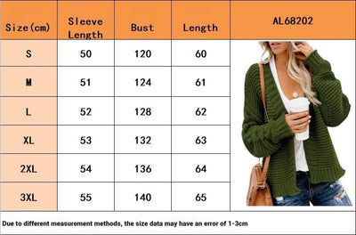 Cardigan Tejido para Mujer Otoño e Invierno - Image 11