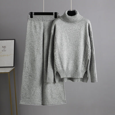 Pantalones Anchos Estilo Occidental para Mujer - Conjunto de Dos Piezas - Image 10