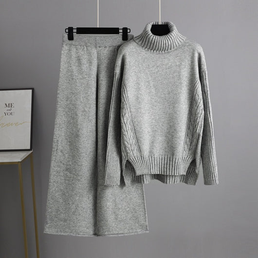 Pantalones Anchos Estilo Occidental para Mujer - Conjunto de Dos Piezas - Image 10