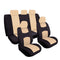 Juego De 9 Piezas Beige