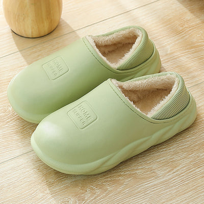 Zapatillas de Abrigo para Pareja con Suela Gruesa y Algodón Lana - Image 13