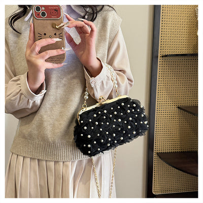Bolso Tipo Shell con Broche Floral para Cenas Elegantes - Image 20