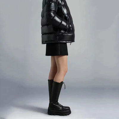 Chaqueta Acolchada Corta para Mujer - Abrigo Casual Grueso - Image 14