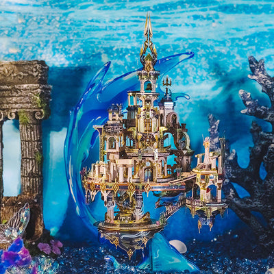 Puzzle 3D Metálico Atlantis - Modelo de Ensamblaje Tridimensional - Image 9
