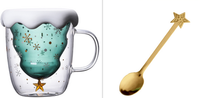 Vaso Navideño de Doble Pared en Vidrio Borosilicato - Image 14