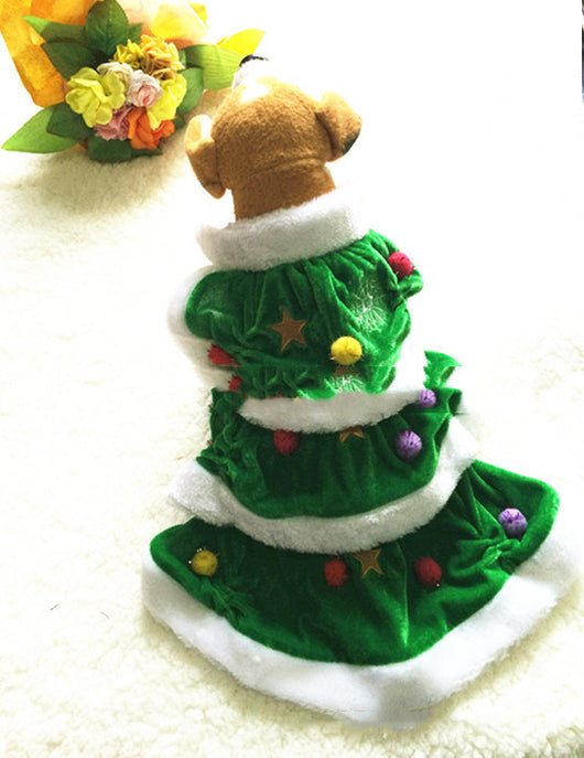 Disfraz Navideño Árbol Verde para Perros - Image 7