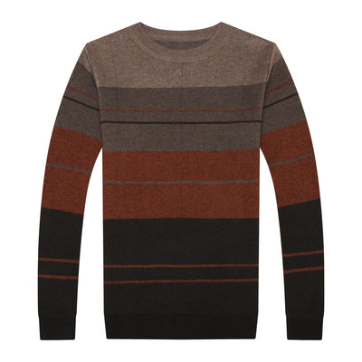 Camiseta Térmica Acolchada de Lana para Hombre - Cuello Redondo - Image 12