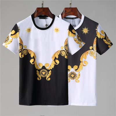 Camisetas de Algodón para Hombre - Manga Corta Otoño e Invierno - Image 2